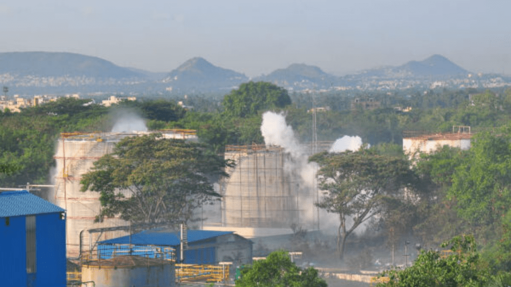 vishakapatnam gas leak