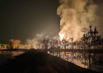 Baghjan Oil well Explodes