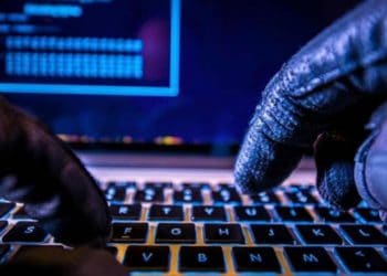 Man checking unsecured databases