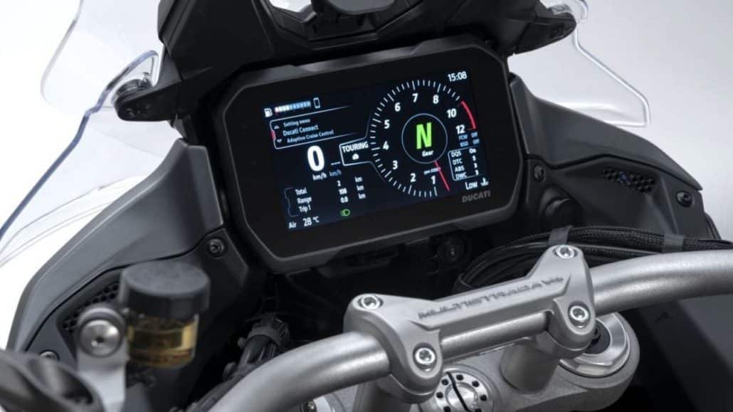 Ducati Multistrada V4 console