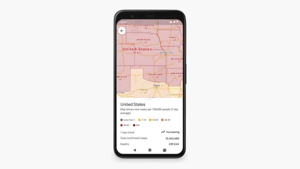 google maps new updates