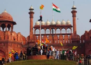 Violent clashes at Delhi’s Red Fort