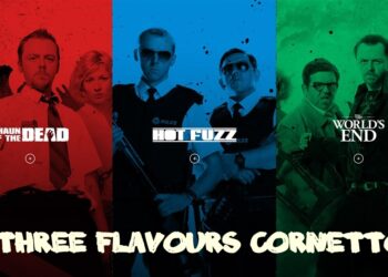 The Cornetto trilogy- ice cream humor at its best!